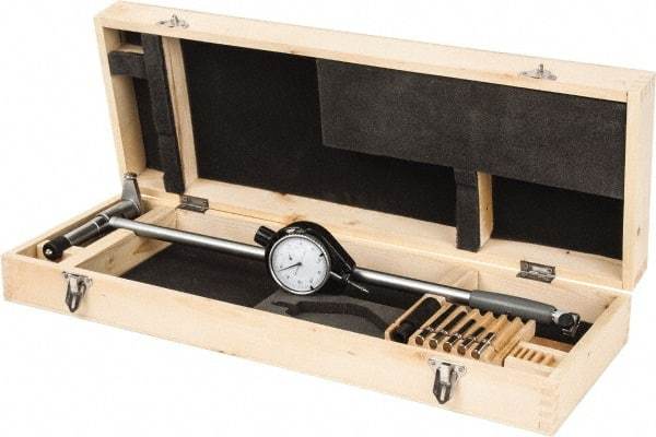 Value Collection - 6 Anvil, 6 to 10" Dial Bore Gage - 0.0005" Graduation, 16" Gage Depth - Exact Industrial Supply