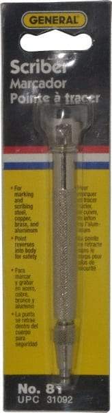 General - 5-3/4" OAL Pocket Scriber - Steel - Exact Industrial Supply