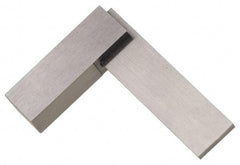 Value Collection - 5" Blade Length, 3" Base Length Steel Square - 0.0003" Accuracy - Exact Industrial Supply