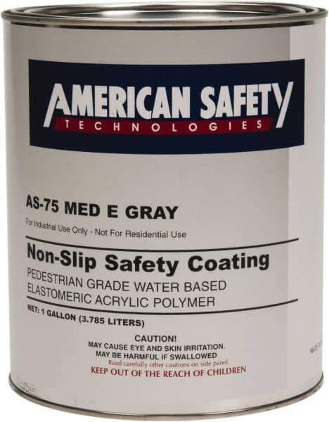 American Safety Technology - 1 Gal Gray Antislip Epoxy - Exact Industrial Supply