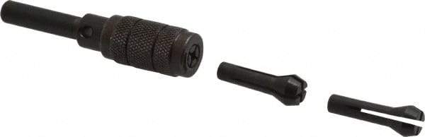 Value Collection - 3 Piece 0.1" Pin Chuck Set - 2-1/2" Long - Exact Industrial Supply