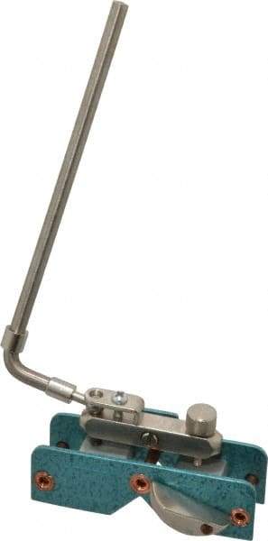 Value Collection - Fine Adjustment Indicator Positioner & Holder with Base - Rod, Rectangular Base, 1" Base Height, 3-1/2" Base Length, 1-1/8" Base Width - Exact Industrial Supply