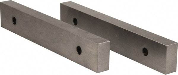 Value Collection - 12" Long x 2" High x 1" Thick, Tool Steel Parallel - Sold as Matched Pair - Exact Industrial Supply