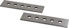 Value Collection - 6" Long x 1-1/2" High x 3/16" Thick, Tool Steel Two Face Parallel - 0.0003" Parallelism, Sold as Individual - Exact Industrial Supply