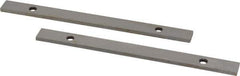 Value Collection - 6" Long x 1/2" High x 1/8" Thick, Tool Steel Parallel - 0.0002" Parallelism, Sold as Matched Pair - Exact Industrial Supply