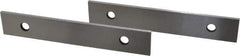 Value Collection - 6" Long x 1" High x 1/8" Thick, Tool Steel Parallel - 0.0002" Parallelism, Sold as Matched Pair - Exact Industrial Supply