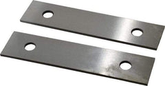 Value Collection - 6" Long x 1-3/8" High x 1/8" Thick, Tool Steel Parallel - 0.0002" Parallelism, Sold as Matched Pair - Exact Industrial Supply