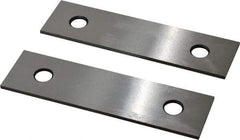 Value Collection - 6" Long x 1-5/8" High x 1/8" Thick, Tool Steel Parallel - 0.0002" Parallelism, Sold as Matched Pair - Exact Industrial Supply