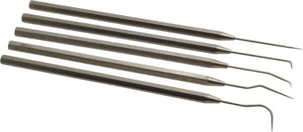 Moody Tools - 5 Piece Precision Probe Set - Steel - Exact Industrial Supply