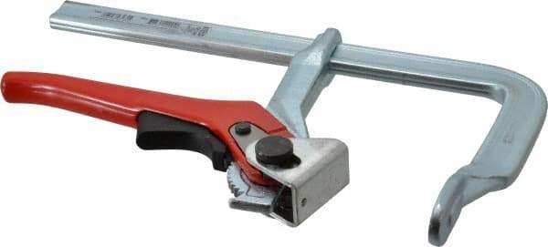 Bessey - 4" Deep Throat, 8" Max Capacity, Standard Sliding Arm Clamp - 660 Lb Clamping Pressure - Exact Industrial Supply