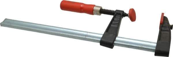 Bessey - 16" Capacity, 4-1/2" Throat Depth Steel Bar Clamp - 1,540 Lb Clamping Pressure - Exact Industrial Supply
