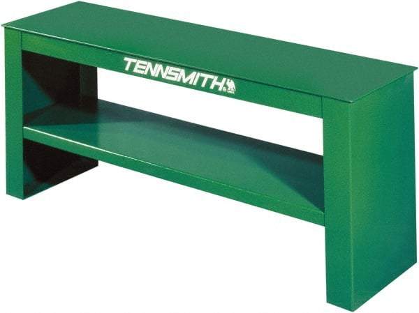 Tennsmith - 63 Inch Long x 19 Inch Wide/Deep x 27-1/4 Inch High, Metal Cutting and Forming Machine Stand - For Use with Slip Rolls - Exact Industrial Supply
