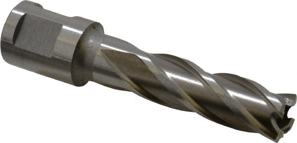 Interstate - 9/16" Diam x 2" Deep Cobalt Annular Cutter - Exact Industrial Supply