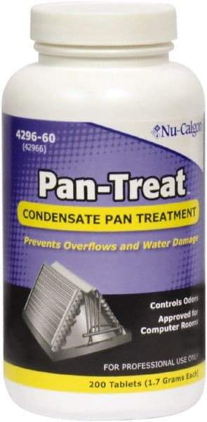 Nu-Calgon - HVAC Cleaners & Scale Removers Container Size: 200 Tablets Container Type: Jar - Exact Industrial Supply