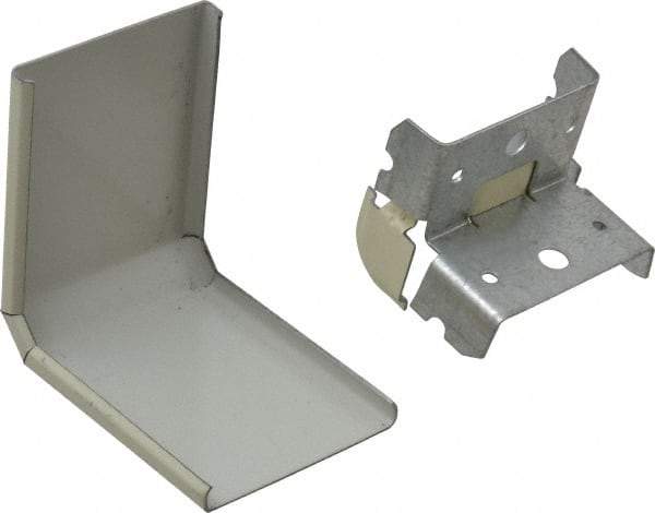 Wiremold - 3 Inch Long, Raceway Elbow End - 90°, Ivory, For Use with Wiremold 2400 Series Raceways - Exact Industrial Supply