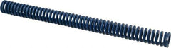 Associated Spring Raymond - 1" Hole Diam, 1/2" Rod Diam, 12" Free Length, Blue Die Spring - 240 Lb Max Deflection, 6" Max Deflection, Medium Duty, Chromium Alloy Steel - Exact Industrial Supply