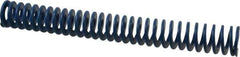 Associated Spring Raymond - 1-1/2" Hole Diam, 3/4" Rod Diam, 12" Free Length, Blue Die Spring - 480 Lb Max Deflection, 6" Max Deflection, Medium Duty, Chromium Alloy Steel - Exact Industrial Supply