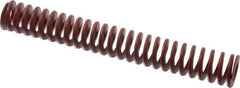 Associated Spring Raymond - 1" Hole Diam, 1/2" Rod Diam, 7" Free Length, Red Die Spring - 259 Lb Max Deflection, 2.59" Max Deflection, Medium Heavy Duty, Chromium Alloy Steel - Exact Industrial Supply