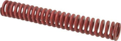 Associated Spring Raymond - 1-1/2" Hole Diam, 3/4" Rod Diam, 10" Free Length, Red Die Spring - 651.2 Lb Max Deflection, 3.7" Max Deflection, Medium Heavy Duty, Chromium Alloy Steel - Exact Industrial Supply