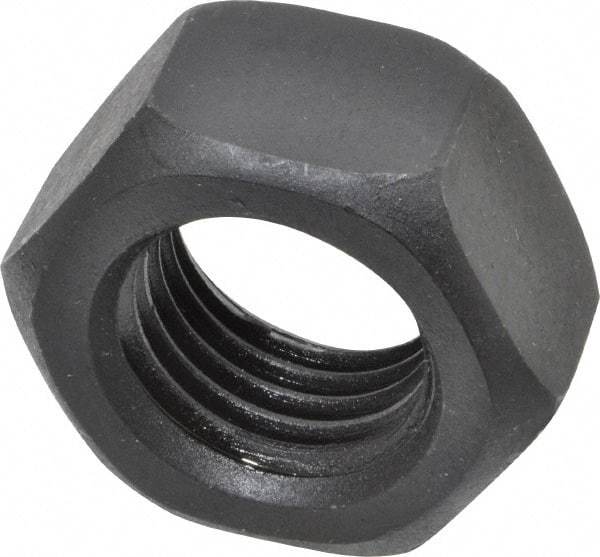 Value Collection - M30x3.50 Steel Right Hand Hex Nut - 46mm Across Flats, 24mm High, Uncoated - Exact Industrial Supply