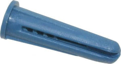 Powers Fasteners - #10 to 12 Screw, 1/4" Diam, 1" Long, Plug Drywall & Hollow Wall Anchor - 1/4" Drill, Plastic, Use in Concrete, & Masonry, Drywall & Wallboard - Exact Industrial Supply