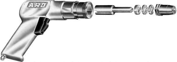 AVK - #10-24 to #10-32 Pneumatic Threaded Insert Tool - 1,500 Maximum RPM - Exact Industrial Supply