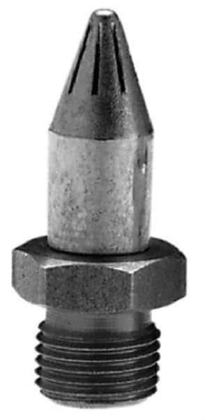 Silvent - Blow Gun Blowoff Nozzle - 1/8 NPT, 1.18" Hose Length - Exact Industrial Supply