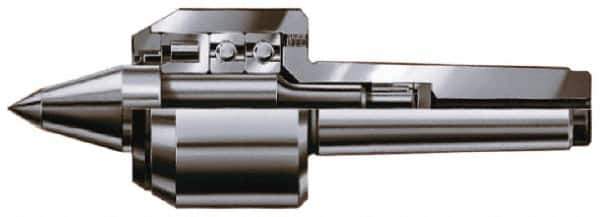 Rohm - MT6 Taper Shank, 4.72" Head Diam Live Center - 4,800 Max RPM, 4.1" Head Length, 2.28" Point Diam, 3.032" Point Len, 6,600 Lb Max Workpc, 14.27" OAL, Long Point - Exact Industrial Supply