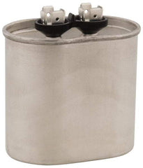 Value Collection - 55 Microfarad Motor Capacitor - 440 Volts, 2.91" Wide x 1.91" Deep x 4-3/4" High - Exact Industrial Supply