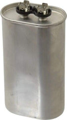 Value Collection - 45 Microfarad Motor Capacitor - 440 Volts, 2.91" Wide x 1.91" Deep x 4-3/4" High - Exact Industrial Supply