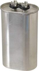 Value Collection - 50 Microfarad Motor Capacitor - 440 Volts, 2.91" Wide x 1.91" Deep x 4-3/4" High - Exact Industrial Supply