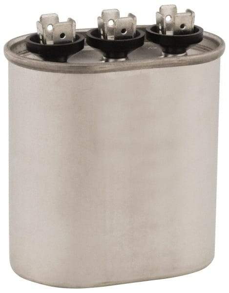 Value Collection - 25/5 Microfarad Motor Capacitor - 440 Volts, 3" High - Exact Industrial Supply