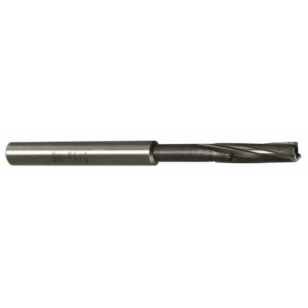 Value Collection - 31/64" Diam, 7/16" Shank, Diam, 3 Flutes, Straight Shank, Interchangeable Pilot Counterbore - Exact Industrial Supply