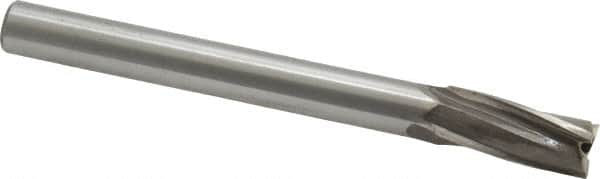 Value Collection - 27/64" Diam, 3/8" Shank, Diam, 3 Flutes, Straight Shank, Interchangeable Pilot Counterbore - Exact Industrial Supply
