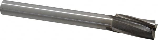 Value Collection - 21/32" Diam, 1/2" Shank, Diam, 3 Flutes, Straight Shank, Interchangeable Pilot Counterbore - Exact Industrial Supply