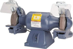 Baldor - 8" Wheel Diam x 1" Wheel Width, 3/4 hp Grinder - 3/4" Arbor Hole Diam, 1 Phase, 3,600 Max RPM, 115/230 Volts - Exact Industrial Supply