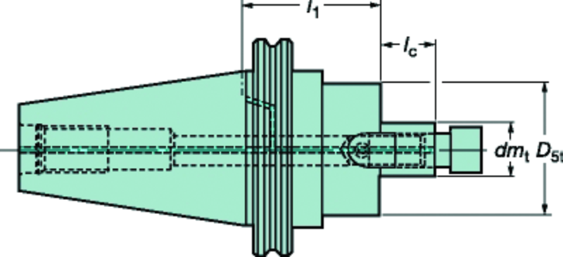 AA3B055032089 SOLID HOLDER - Exact Industrial Supply