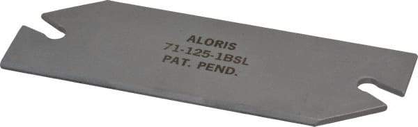 Aloris - Indexable Cut-Off Blade - GTN-3 Blade, AXA, BXA, CXA Series - Exact Industrial Supply