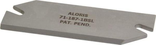 Aloris - Indexable Cut-Off Blade - GTN-5 Blade, AXA, BXA, CXA Series - Exact Industrial Supply