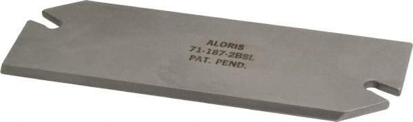 Aloris - Indexable Cut-Off Blade - GTN-5 Blade, CA, DA Series - Exact Industrial Supply
