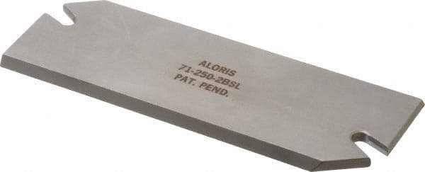 Aloris - Indexable Cut-Off Blade - GTN-6 Blade, CA, DA Series - Exact Industrial Supply
