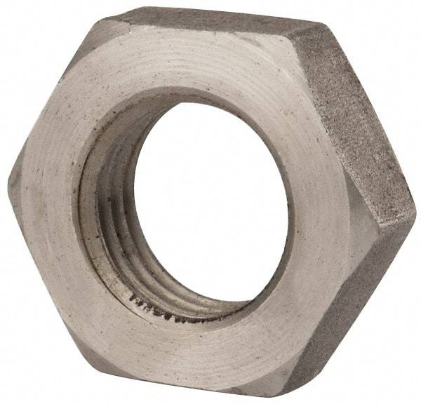 Value Collection - M36x4.00 Steel Right Hand Hex Jam Nut - 55mm Across Flats, 18mm High, Uncoated - Exact Industrial Supply