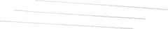 Van Keuren - 56 TPI, 0.0179 Inch Pitch, 2 Inch Long, Thread Pitch Diameter Measuring Wire - 0.0103 Inch Nominal Best Wire Diameter, 0.0155 Inch Nominal Constant, 3 Pieces - Exact Industrial Supply