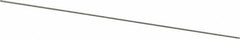 Van Keuren - 40 TPI, 0.025 Inch Pitch, 2 Inch Long, Thread Pitch Diameter Measuring Wire - 0.0144 Inch Nominal Best Wire Diameter, 0.0217 Inch Nominal Constant, 3 Pieces - Exact Industrial Supply