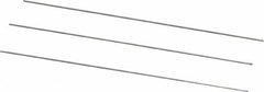 Van Keuren - 36 TPI, 0.0278 Inch Pitch, 2 Inch Long, Thread Pitch Diameter Measuring Wire - 0.016 Inch Nominal Best Wire Diameter, 0.0241 Inch Nominal Constant, 3 Pieces - Exact Industrial Supply
