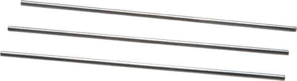Van Keuren - 14 TPI, 0.0714 Inch Pitch, 2 Inch Long, Thread Pitch Diameter Measuring Wire - 0.0412 Inch Nominal Best Wire Diameter, 0.0619 Inch Nominal Constant, 3 Pieces - Exact Industrial Supply