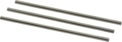 Van Keuren - 8 TPI, 1/8 Inch Pitch, 2 Inch Long, Thread Pitch Diameter Measuring Wire - 0.0722 Inch Nominal Best Wire Diameter, 0.1083 Inch Nominal Constant, 3 Pieces - Exact Industrial Supply