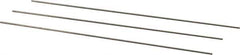 Van Keuren - 0.8mm Pitch, 1-1/2 Inch Long, Thread Pitch Diameter Measuring Wire - 0.46mm Nominal Best Wire Diameter, 0.0273 Inch Nominal Constant, 3 Pieces - Exact Industrial Supply