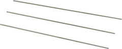 Van Keuren - 1mm Pitch, 1-1/2 Inch Long, Thread Pitch Diameter Measuring Wire - 0.58mm Nominal Best Wire Diameter, 0.0341 Inch Nominal Constant, 3 Pieces - Exact Industrial Supply