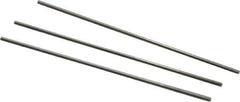Van Keuren - 1.5mm Pitch, 1-1/2 Inch Long, Thread Pitch Diameter Measuring Wire - 0.87mm Nominal Best Wire Diameter, 0.0511 Inch Nominal Constant, 3 Pieces - Exact Industrial Supply